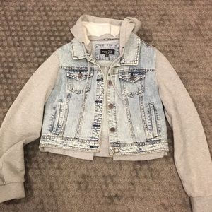 Hooded Jean Jacket